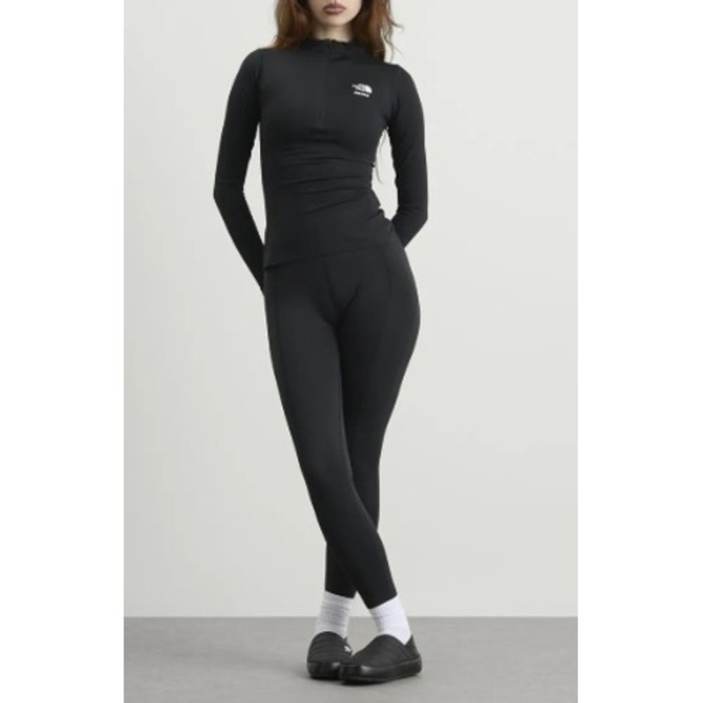 The North Face x SKIMS Leggings Onyx Black High Waisted NF0A8EABI3X XS - Picture 5 of 6